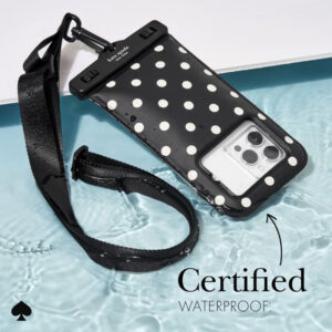 Kate Spade New York Waterproof Floating Pouch - Waterproof case for smartphones up to 6.7" (Picture Dot) - Image 5