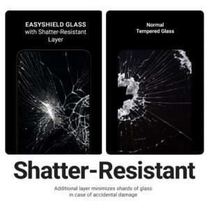 Crong EasyShield 2-Pack – Apsauginis stiklas skirtas Apple iPhone 17 / Apple iPhone 17 Pro / Apple iPhone 16 Pro (2 pieces) - Image 5