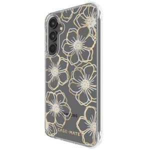 Case-Mate Floral Gems - dėklas skirtas Samsung Galaxy S23 FE 5G Gold - Image 3