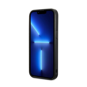 Guess Sequin Script Metal - dėklas skirtas Apple iPhone 15 Pro Black - Image 5