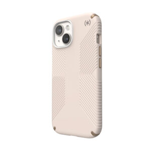 Speck Presidio2 Grip - dėklas skirtas Apple iPhone 16e / Apple iPhone 15 / Apple iPhone 14 / Apple iPhone 13 Bleached Bone / Heirloom Gold / Hazel Brown - Image 2