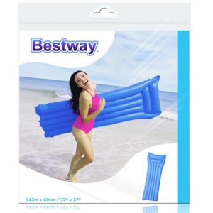 Bestway - Inflatable Beach Mattress 183x69cm (Blue) - Image 2