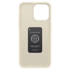 Spigen Thin Fit - dėklas skirtas Apple iPhone 15 Pro Beige - Image 3