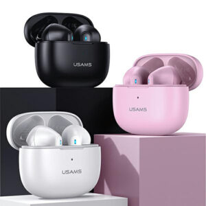 USAMS NX10 Series - Bluetooth 5.2 TWS headphones + charging case (Black) - Image 2