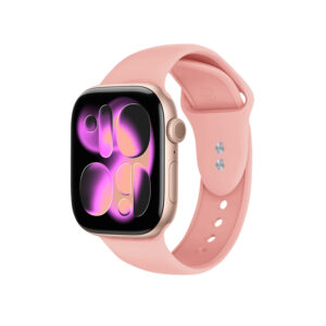 Crong Liquid - apyrankė skirta Apple Watch 38/40/41/42mm Salmon