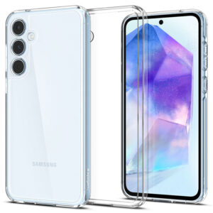 Spigen Ultra Hybrid - dėklas skirtas Samsung Galaxy A55 5G Transparent