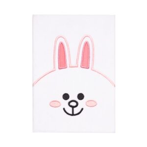 Line Friends - Plush Notebook A5 (white) - Image 2