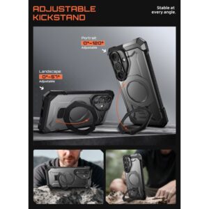 SupCase UB GRIP MAG MagSafe Samsung Galaxy S26 dėklas juodos spalvos - Image 4