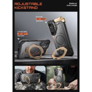 SupCase UB GRIP MAG MagSafe Samsung Galaxy S26 dėklas Dėsert - Image 4
