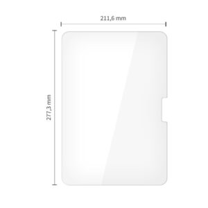 Apsauginis stiklas Tech-Protect GLASS FIT+ 2-pack Apple iPad Air 13” 1 / 2 / 2024-2025 / Pro 13 7 / 8 / 2024-2025 skaidrus - Image 5
