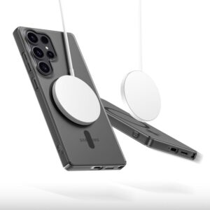 Tech-Protect MagSlim MagSafe dėklas Samsung Galaxy S25 Ultra matinė/juoda - Image 4