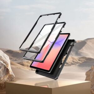 Tech-Protect Keval Pro Galaxy Tab S9 11.0 / S10 FE / S10 LITE 10.9 X710 / X716B / X520 / X526 / X400 / X406B juodos spalvos - Image 3