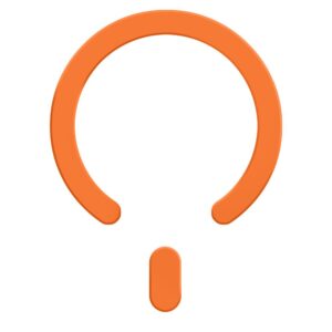 Tech-Protect MMP-200 Magnetic MagSafe žiedas telefonui oranžinės spalvos - Image 3