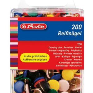 Smeigtukai Herlitz 8770109, 200 vnt - Image 1