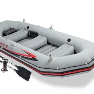 Pripučiamoji valtis INTEX MARINER 4, 328×145×48 cm - Image 1