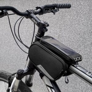 Wozinsky frame bike bag + detachable phone cover up to 6.5 "1.5l black (WBB7BK) - Image 7