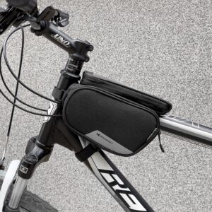 Wozinsky frame bike bag + detachable phone cover up to 6.5 "1.5l black (WBB7BK) - Image 8