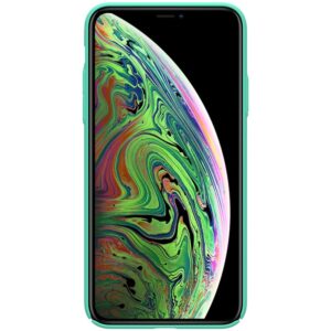 Nillkin Super Frosted Shield - dėklas skirtas Apple Apple iPhone 11 Pro Max z wycięciem na logo Mint Green - Image 4