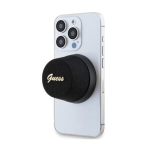 Guess Magnetic Script Metal Logo - Bluetooth speaker V5.3 black - Image 5