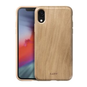 Laut PINNACLE - dėklas skirtas Apple iPhone XR su natural wood Cherry Wood - Image 1