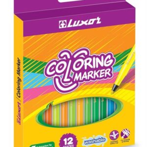 Flomasteriai Luxor, 12 vnt