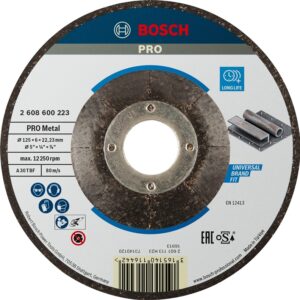 Šlifavimo diskas Bosch A30 T BF, 125x22.23 mm