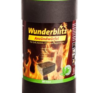 Ugnies įdegtukai kubeliais, 50 vnt.