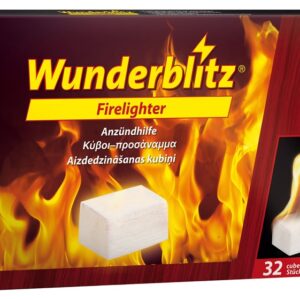 Ugnies įdegtukai kubeliais balti, 32 vnt