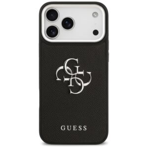 Guess Grained Big 4G Classic Logo - Case Apple iPhone 17 Pro Max black - Image 3