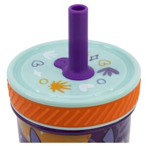 Disney Stitch - Dropsafe Spill-Proof Mug with Silicone Straw from the Aloha Collection 370 ml - Image 3