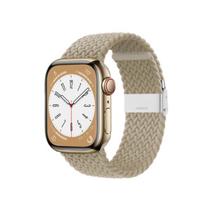 Crong Wave Band – Braided strap for Apple Watch 38/40/41/42 mm (stone beige) - Image 6