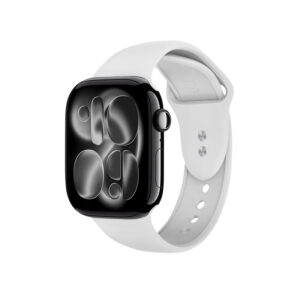 Crong Liquid – apyrankė skirta Apple Watch 44/45/46/49 mm white