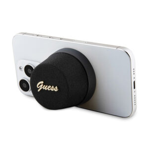 Guess Magnetic Script Metal Logo - Bluetooth speaker V5.3 black - Image 6