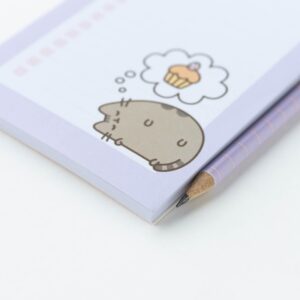 Pusheen - Notepad with fridge magnet + pencil from the Moments collection - Image 4