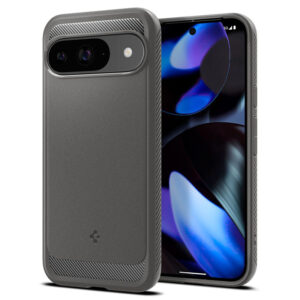 Spigen Rugged Armor - dėklas skirtas Google Pixel 9 / 9 Pro Marble Grey - Image 1