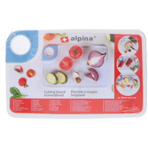 Alpina - Cutting board made of durable plastic (blue) - Image 4