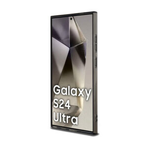 Guess IML Flowers Wreath MagSafe - Case Samsung Galaxy S24 Ultra Black - Image 5