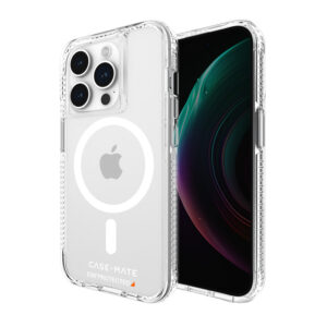 Case-Mate Ultra Tough plus D3O MagSafe - Apple iPhone 15 Pro Case Clear - Image 4