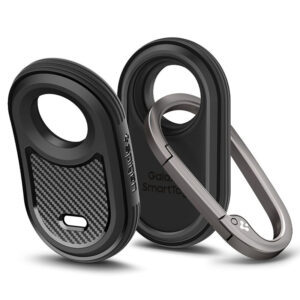 Spigen Rugged Armor - dėklas skirtas Samsung Galaxy SmartTag 2 Black