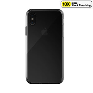 Just Mobile Tenc Air dėklas skirtas Apple iPhone Xs / X Crystal Black - Image 1