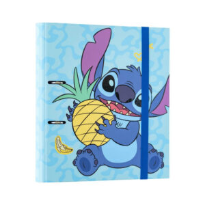 Disney Stitch - A4 binder from the Tropical collection (2 rings, elastic band)