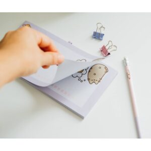 Pusheen - Notepad with fridge magnet + pencil from the Moments collection - Image 6