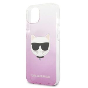 Karl Lagerfeld Choupette Head - dėklas skirtas Apple iPhone 13 Mini Pink - Image 6