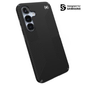 Speck Presidio2 Grip Magnet - dėklas skirtas Samsung Galaxy S25 / 24 MagSafe Black/Slate Grey/White - Image 1