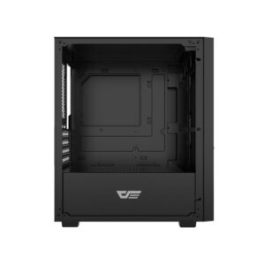 Darkflash M305 kompiuterio korpusas be ventiliatorių juodos spalvos - Image 2