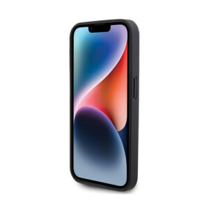 BMW Leather Hot Stamp MagSafe - dėklas skirtas Apple iPhone 15 Pro Max Black - Image 5