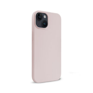 Crong Color Cover Liquid Silicone dėklas skirtas Apple iPhone 14 / 13 Sand Pink - Image 4