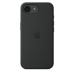 Apple Silicone Case – Silicone Case with MagSafe for Apple iPhone 16e Black - Image 2