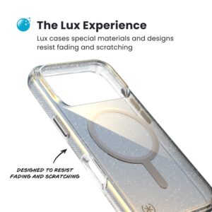 Speck Presidio Lux MagSafe - dėklas skirtas Apple iPhone 17 Pro Hyper Mirror Glitter / Silver Metallic - Image 3