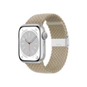 Crong Wave Band – Braided strap for Apple Watch 38/40/41/42 mm (stone beige) - Image 4